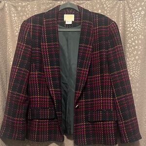 Pendleton Multicolor Plaid Blazer